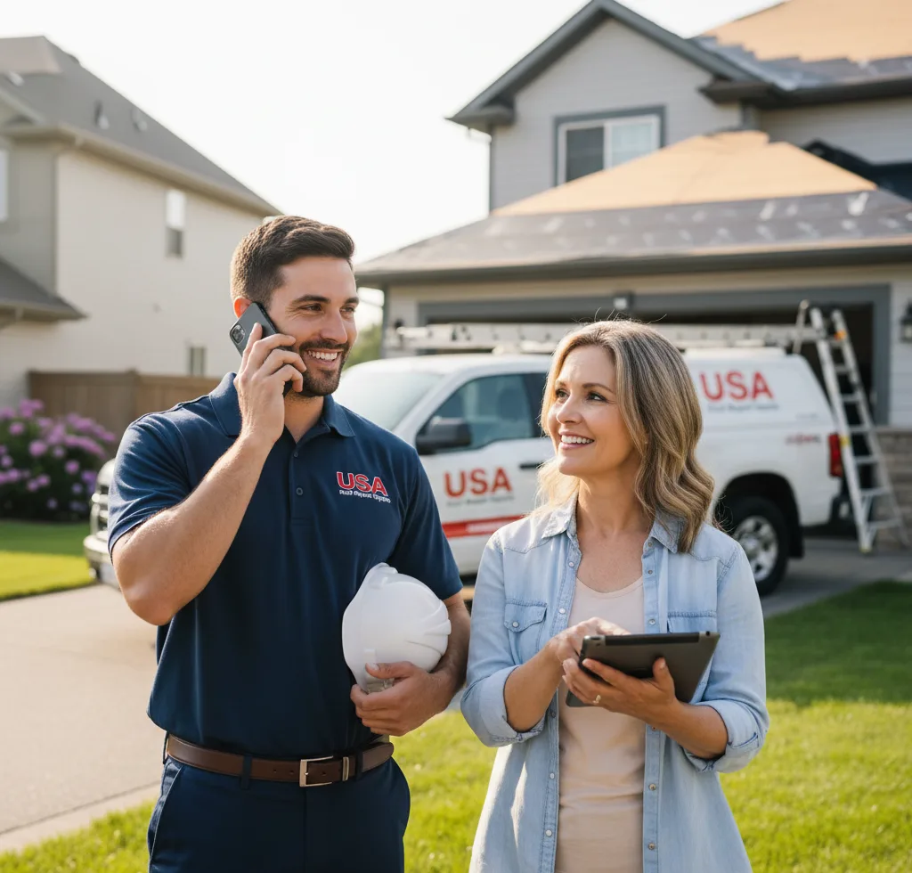 USA Roof Repair Experts customer support in Dundalk